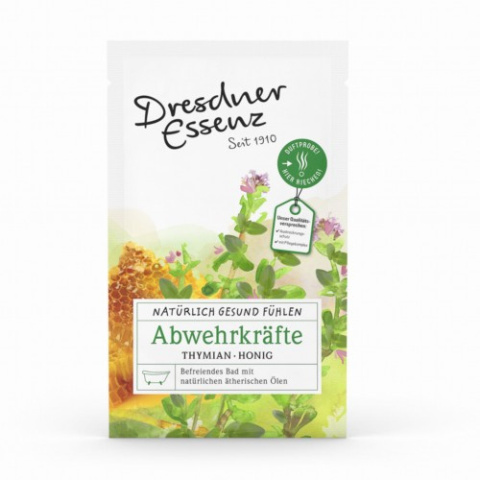 DRESDNER ESSENZ - SÓL DO KĄPIELI WZMACNIAJ ODPORNOŚĆ 60G W WALCE Z PRZEZIĘBIENIEM