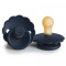 FRIGG Smoczek 0-6m Daisy Kauczuk Dark Navy - Rozmiar 1