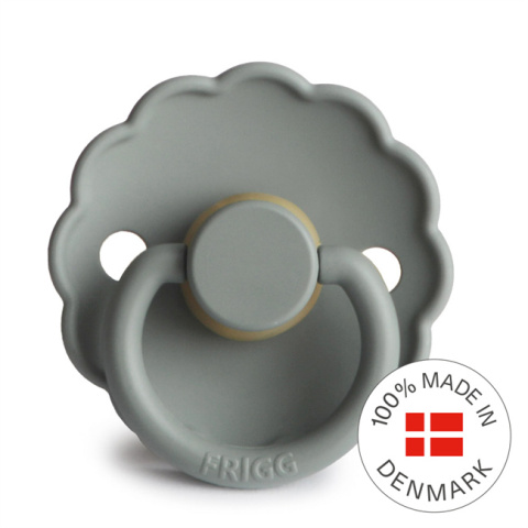 FRIGG Smoczek 0-6m Daisy Kauczuk French Gray - Rozmiar 1