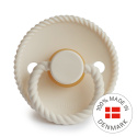 FRIGG Smoczek 0-6m Rope Kauczuk Cream - Rozmiar 1