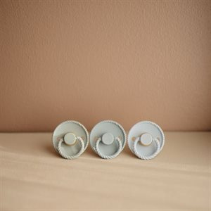 FRIGG Smoczek 0-6m Rope Kauczuk French Gray - Rozmiar 1