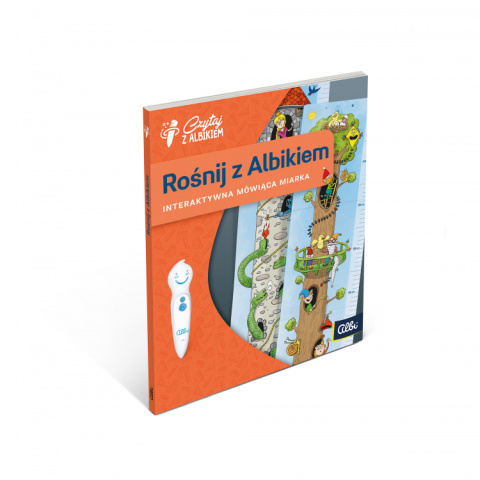 Albik Miarka dla dzieci Rośnij z Albikiem metr