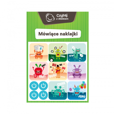 Albik Mówiące naklejki
