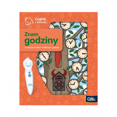 Albik Znam godziny Zegar Czytaj z Albikiem