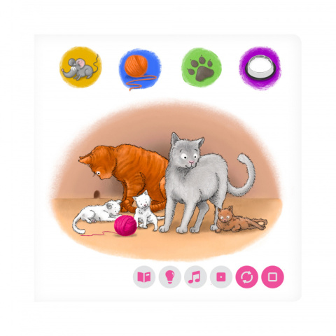 Albik Mini książka Domowe zwierzęta