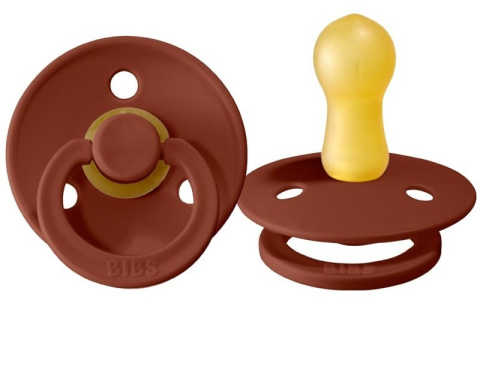 BIBS RUST S Smoczek 0-6m Uspokajający kauczuk Hevea