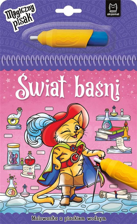 Świat baśn. Malowanka z pisakiem wodnym