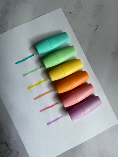 Zakreślacz MINI pastelowy GRAND - 1szt.