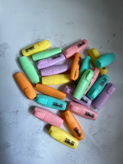 Zakreślacz MINI pastelowy GRAND - 1szt.