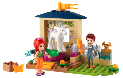Lego FRIENDS 41696 Kąpiel dla kucyków w stajni