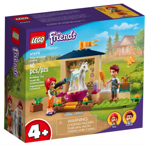Lego FRIENDS 41696 Kąpiel dla kucyków w stajni