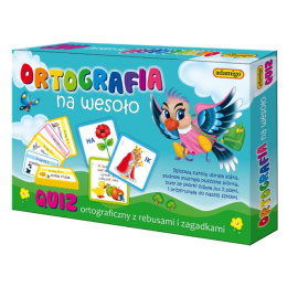 Adamigo Gra edukacyjna ORTOGRAFIA NA WESOŁO Wiek: 6+