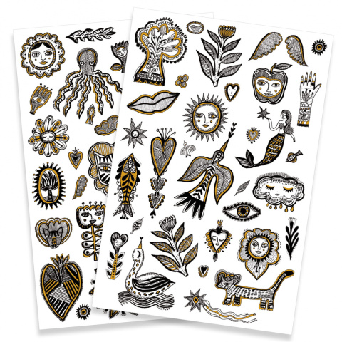 Djeco Tatuaże ZŁOTY SZYK DJ09595