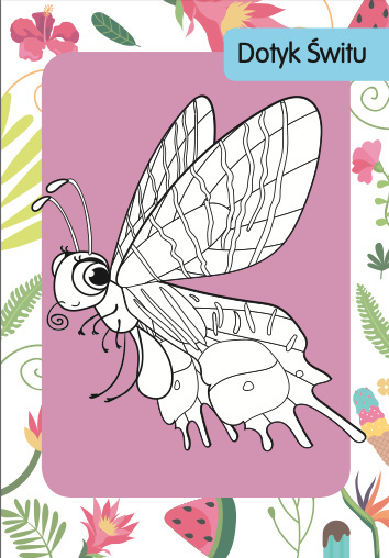 Kolorowanka z tatuażami - Motyle