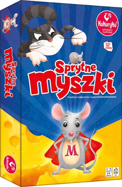 Kukuryku SPRYTNE MYSZKI | wiek 6+