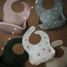 Mushie Śliniak Silikonowy Light Shell