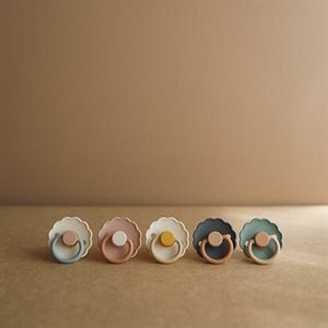 FRIGG Smoczek 0-6m Daisy Kauczuk Rose Gold - Rozmiar 1