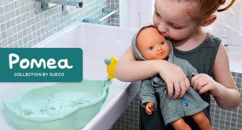 Djeco Wanienka do kąpieli lalki POMEA DJ07857