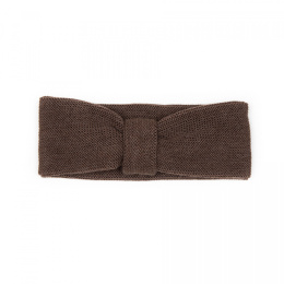 HUTTELiHUT Wełniana opaska na głowę 2-6 Wool BROWN