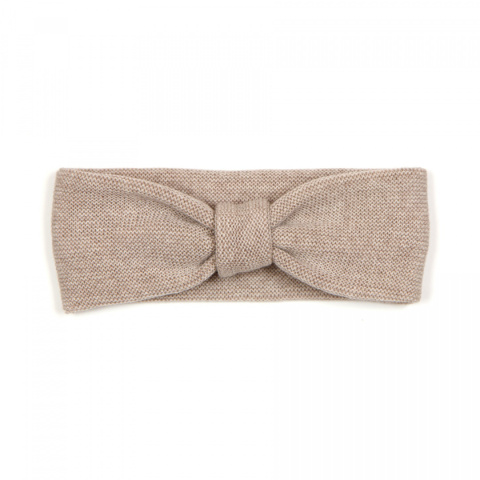 HUTTELiHUT Wełniana opaska na głowę 6-10 Wool CAMEL