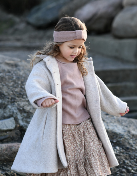 HUTTELiHUT Wełniana opaska na głowę 6-10 Wool CAMEL