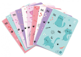 Zeszyt 1 szt A5/16K kratka Sweet Kitten