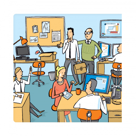 Albik Mini książka zawody Policjanci