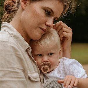 FRIGG Smoczek 6-18m Fairytale X H.C. Andersen Ole Zmróż - oczko Kauczuk - rozmiar 2