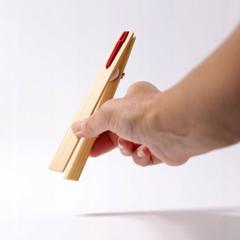Grimm's Drewniana Pęseta szczypce Montessori