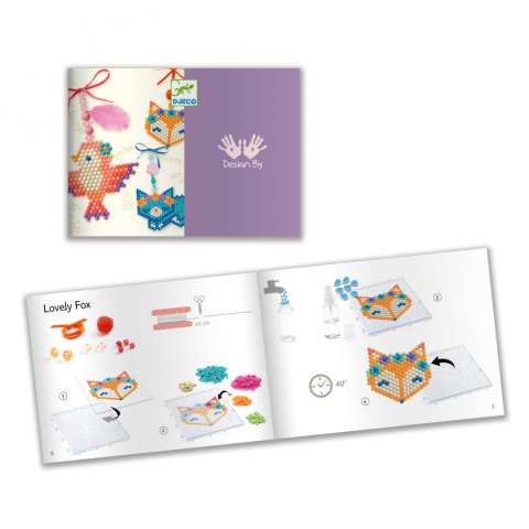 Djeco Zestaw ARTYSTYCZNY AQUA ZWIERZĄTKA DJ09482