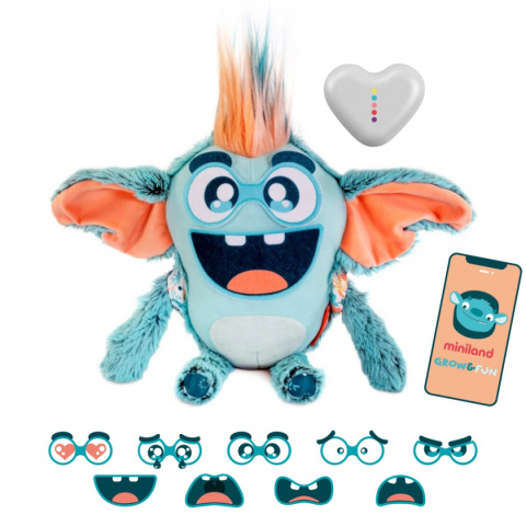 Miniland Zabawka edukacyjna Stworek - Poznaj swoje emocje