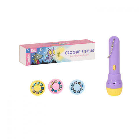 Moulin Roty Latarka - projektor DUSZEK CROQUE-BISOUS 894367