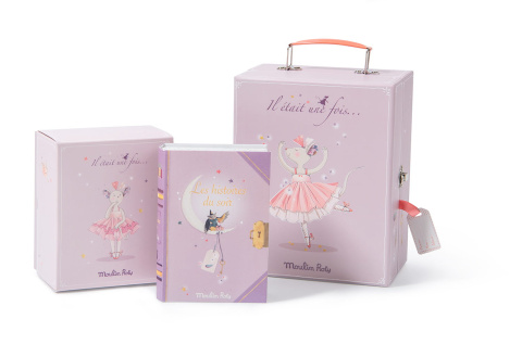 Moulin Roty Opowieści z książki lampka-projektor 711364