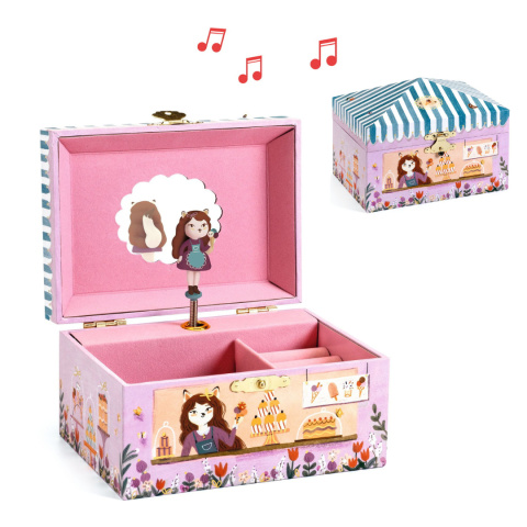 Djeco Szkatułka z pozytywką CUKIERNIA DJ06088