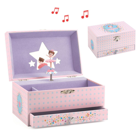 Djeco Szkatułka z pozytywką BALLERINA DJ06597