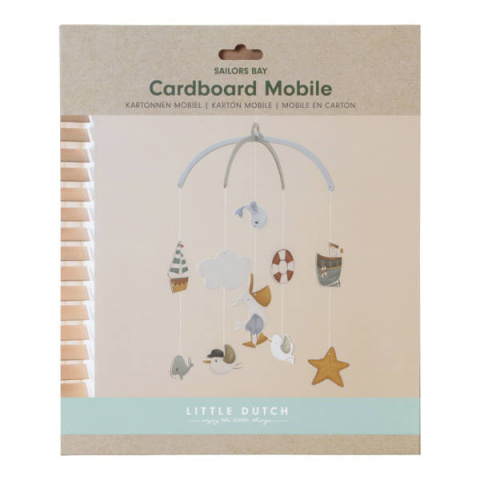 Little Dutch Dekoracyjny mobil kartonowy Sailors Bay FSC LD4770