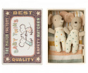 Maileg Myszki Bliźniaki w pudełku zapałek - Twins in matchbox