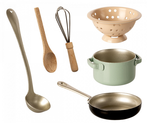 Maileg Zestaw do gotowania Akcesoria dla lalek - Cooking set