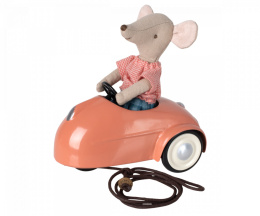 Maileg samochodzik dla myszki- coral