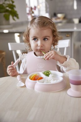 BABYBJORN BABYBJORN - Zestaw do karmienia Mealtime - Powder Pink