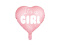 Balon foliowy Serce - It's a girl 45cm jasny róż