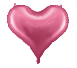 Balon foliowy Serce 75x64,5cm różowy