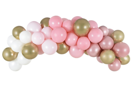Balony Eco różowe złoto 30cm 10szt
