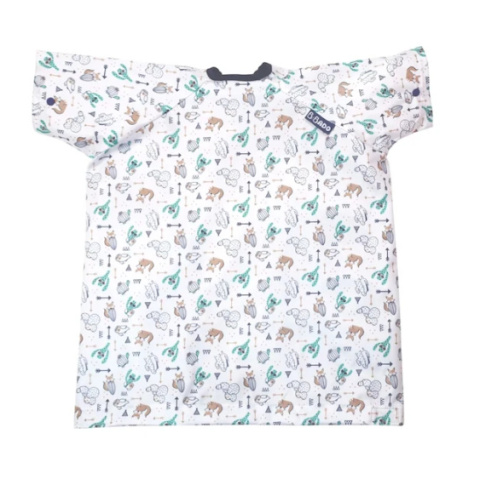 Bibado Wodoodporny śliniak z krótkim rękawem BLW Desert Hide & Seek