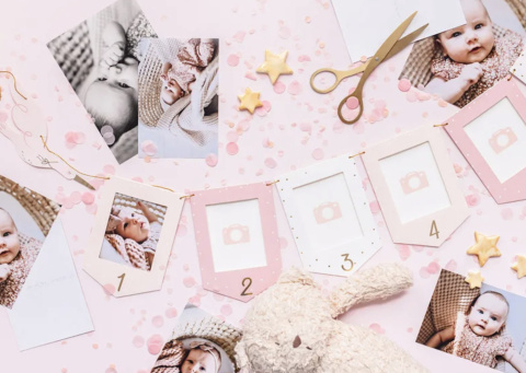 Girlanda na zdjęcia Bocian 10.5x15cm