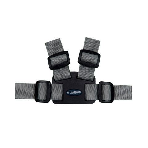 Zaffiro Szelki do wózka i nauki chodzenia - szare