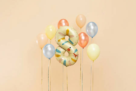 Balon foliowy 8 Wąż 55x88cm