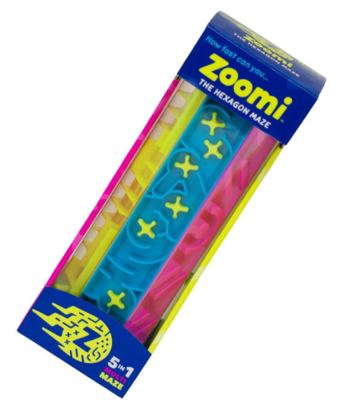 Mobi Zoomi Sześciokątny Labirynt 6 TORÓW w 1