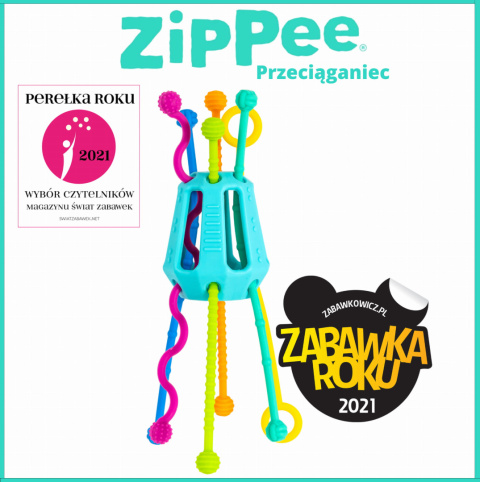 Mobi Przeciąganiec Zippee Zabawka SENSORYCZNA