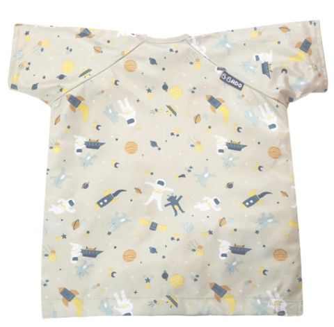 Bibado Wodoodporny śliniak z krótkim rękawem BLW Space Adventures BIBaDO